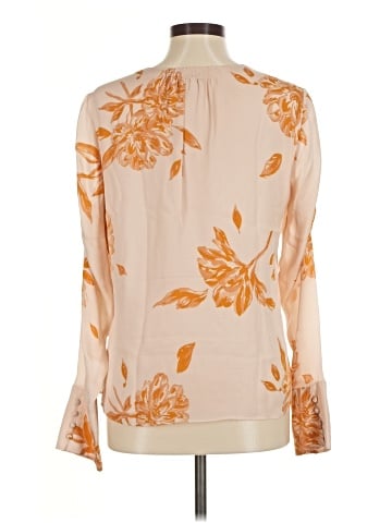 Joie Long Sleeve Silk Top (view 2)