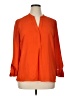 The Limited 100% Polyester Orange 3/4 Sleeve Blouse Size XL - photo 1
