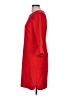 Ann Taylor Solid Red Casual Dress Size 8 - photo 5