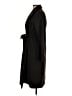 Gap 100% Polyester Black Trenchcoat Size XS - photo 5