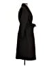 Gap 100% Polyester Black Trenchcoat Size XS - photo 4