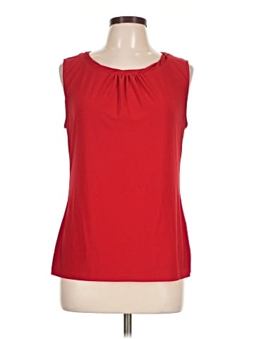 Tahari by ASL Sleeveless T-Shirt (view 1)