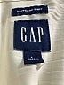 Gap 100% Polyester Solid Ivory Long Sleeve Blouse Size L - photo 7