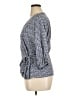 Talbots 100% Viscose Blue 3/4 Sleeve Blouse Size XL - photo 5