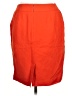 Merona Solid Orange Casual Skirt Size 12 - photo 2