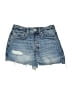 BDG 100% Cotton Blue Denim Shorts Size 25 waist - photo 1