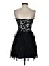 Delia's 100% Polyester Stars Black Cocktail Dress Size S (estimated) - photo 2