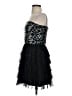 Delia's 100% Polyester Stars Black Cocktail Dress Size S (estimated) - photo 5