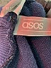 ASOS 100% Cotton Solid Blue Casual Pants Size 14 - photo 7