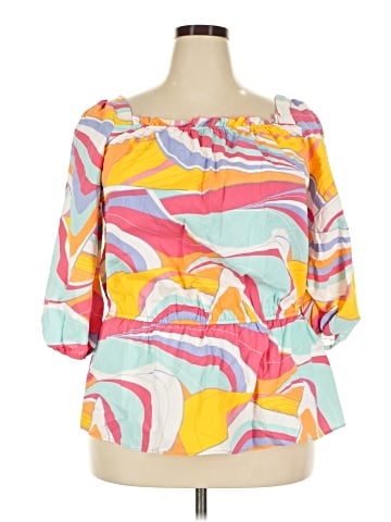Ashley Stewart 3/4 Sleeve Blouse (view 1)