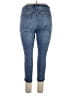 Lila Ryan Solid Blue Jeans Size 16W - photo 2