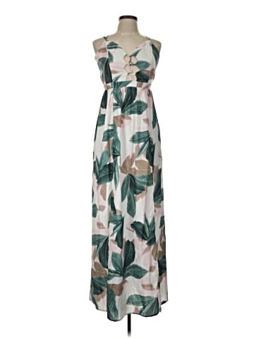 Peach Casual Dress (view 1)
