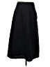 Halston Solid Black Casual Skirt Size 4 - photo 2