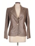 Ellen Tracy Metallic Brown Blazer Size 10 - photo 1
