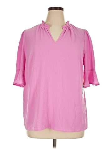CeCe 3/4 Sleeve Blouse (view 1)