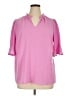 CeCe Pink 3/4 Sleeve Blouse Size 1X - photo 1