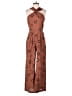 Eva Franco Hearts Brown Jumpsuit Size 6 - photo 1