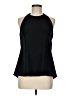 CUE 100% Polyester Black Sleeveless Blouse Size 6 - photo 1