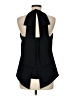 CUE 100% Polyester Black Sleeveless Blouse Size 6 - photo 2