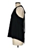 CUE 100% Polyester Black Sleeveless Blouse Size 6 - photo 5
