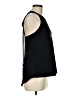 CUE 100% Polyester Black Sleeveless Blouse Size 6 - photo 4
