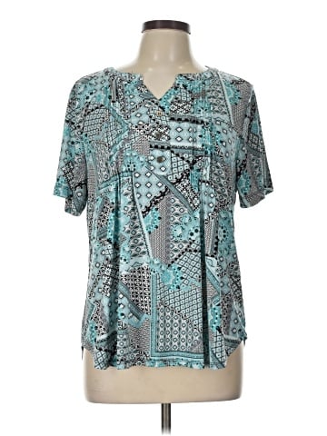 Links Short Sleeve Blouse (view 1)