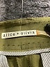 Alice + Olivia Solid Green Shorts Size 4 - photo 3