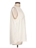 Talbots 100% Polyester Ivory Sleeveless Blouse Size L - photo 4