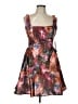 Katia Rae Print Brown Cocktail Dress Size L - photo 1