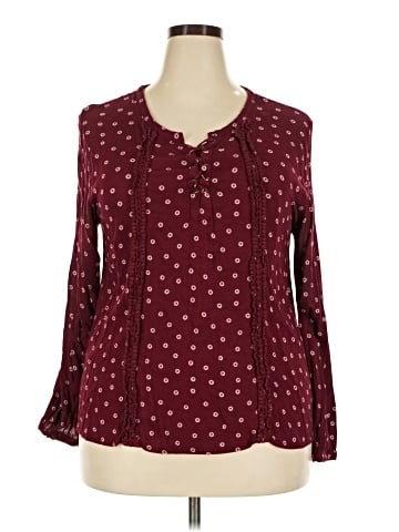 Perch by Blu Pepper Long Sleeve Blouse (view 1)