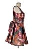 Katia Rae Print Brown Cocktail Dress Size L - photo 4