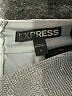 Express 100% Polyester Metallic Silver Cocktail Dress Size 6 - photo 7