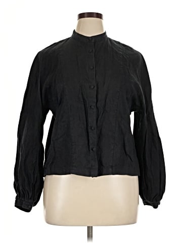 Club Monaco Long Sleeve Blouse (view 1)