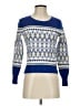 Ann Taylor LOFT Argyle Blue Pullover Sweater Size XS (petite) - photo 1
