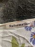 Reformation Floral Ivory Casual Dress Size L - photo 7