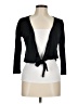BCBGMAXAZRIA Black Silk Cardigan Size Med - Lg - photo 1
