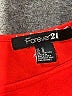 Forever 21 Solid Red Casual Dress Size M - photo 7