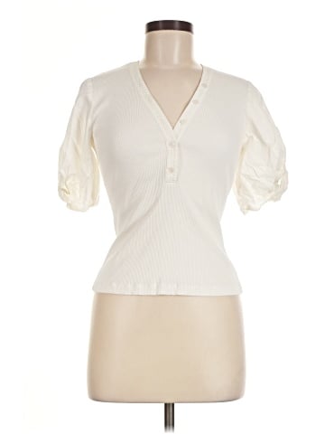 Derek Lam 10 Crosby Short Sleeve Henley (view 1)
