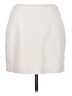 Express Solid Ivory Casual Skirt Size 6 - photo 1