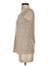 Susan Graver 100% Polyester Tan Sleeveless Top Size XXS - photo 5