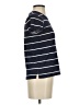 ATM Stripes Blue Short Sleeve Turtleneck Size S - photo 4
