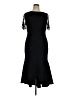 Theia Black Cocktail Dress Size 14 - photo 1