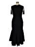 Theia Black Cocktail Dress Size 14 - photo 2