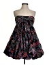 Free People 100% Polyester Tropical Black Cocktail Dress Size S - photo 1