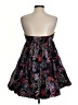 Free People 100% Polyester Tropical Black Cocktail Dress Size S - photo 2