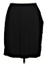 Charles Chang-Lima Solid Black Formal Skirt Size L - photo 1