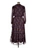 MSK 100% Polyester Purple Casual Dress Size 1X - photo 2