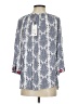 THML 100% Rayon Gray 3/4 Sleeve Blouse Size XS - photo 2