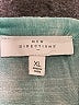 New Directions Teal 3/4 Sleeve Blouse Size XL - photo 7