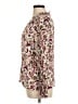 Ann Taylor LOFT 100% Rayon Paisley Ivory Long Sleeve Blouse Size M - photo 5
